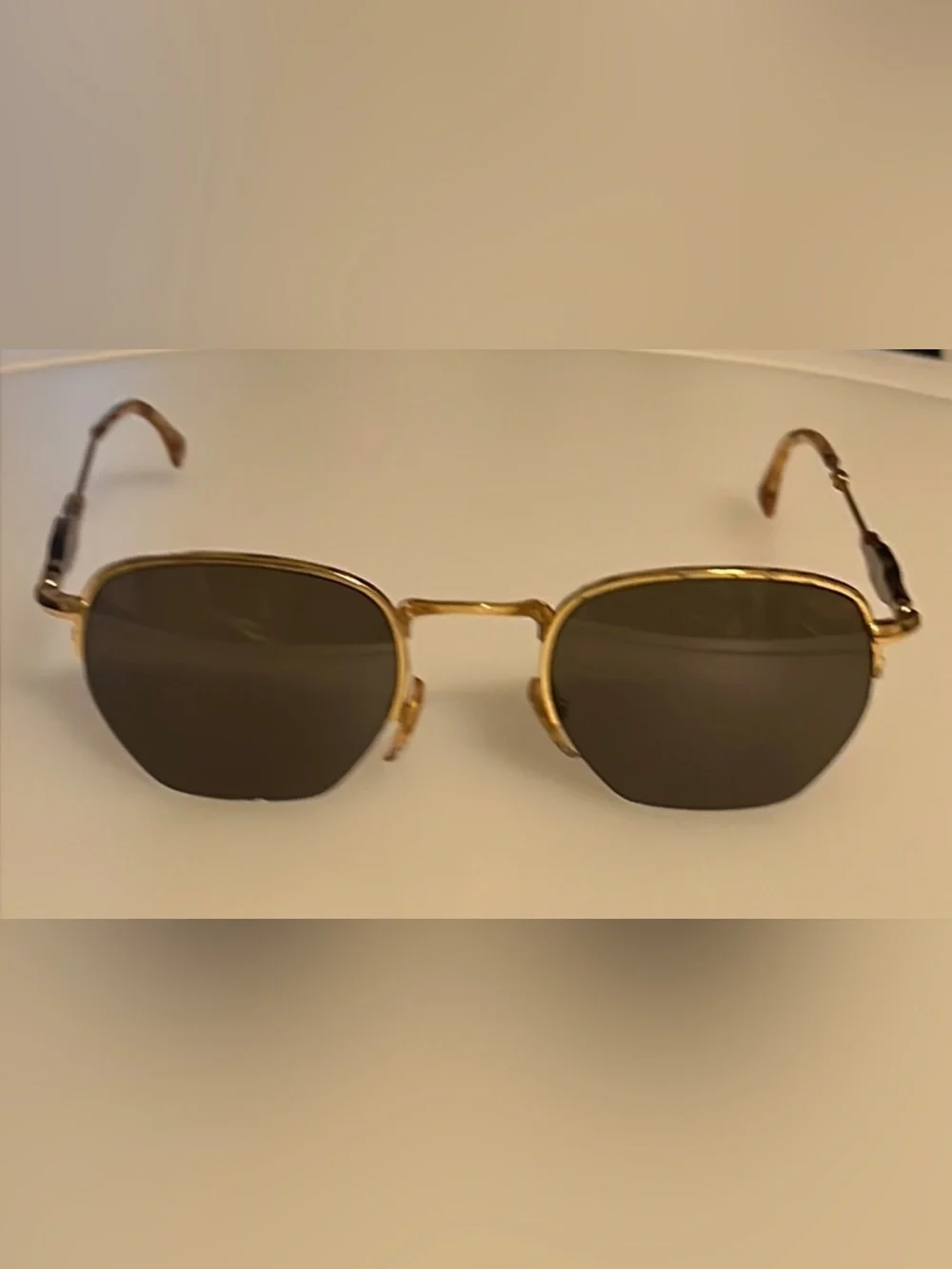 Authentic America 90’s Top Gun aviator vintage designer sunglasses Made it Italy